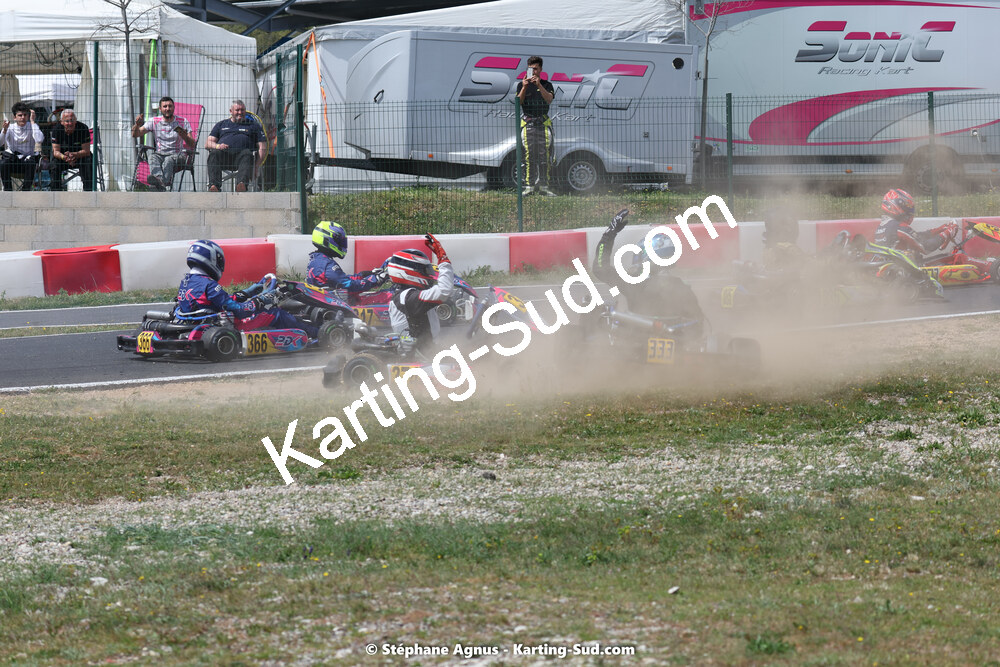 08 & 09/04/2023 : 3ème manche du Championnat du Sud à Fun Kart Brissac (photos Stéphane Agnus) 2023 — karting