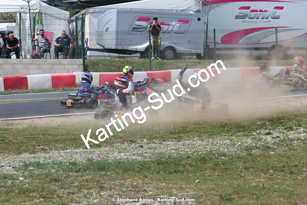 08 & 09/04/2023 : 3ème manche du Championnat du Sud à Fun Kart Brissac (photos Stéphane Agnus) 2023 — karting
