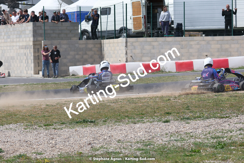 08 & 09/04/2023 : 3ème manche du Championnat du Sud à Fun Kart Brissac (photos Stéphane Agnus) 2023 — karting