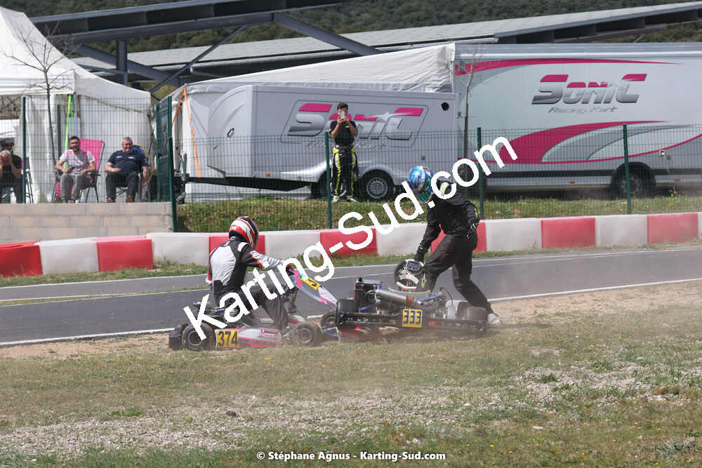 08 & 09/04/2023 : 3ème manche du Championnat du Sud à Fun Kart Brissac (photos Stéphane Agnus) 2023 — karting