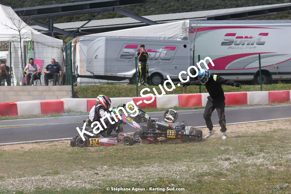 08 & 09/04/2023 : 3ème manche du Championnat du Sud à Fun Kart Brissac (photos Stéphane Agnus) 2023 — karting