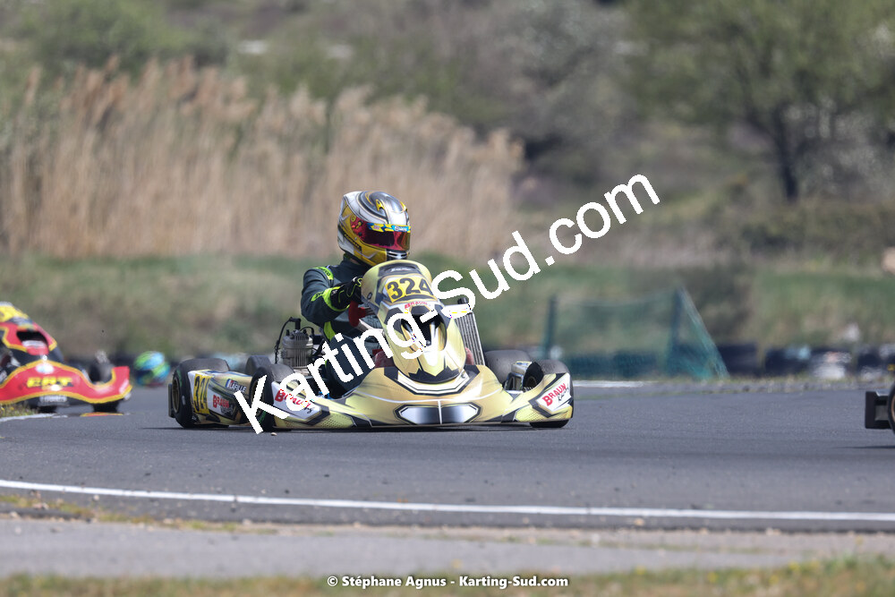 08 & 09/04/2023 : 3ème manche du Championnat du Sud à Fun Kart Brissac (photos Stéphane Agnus) 2023 — karting