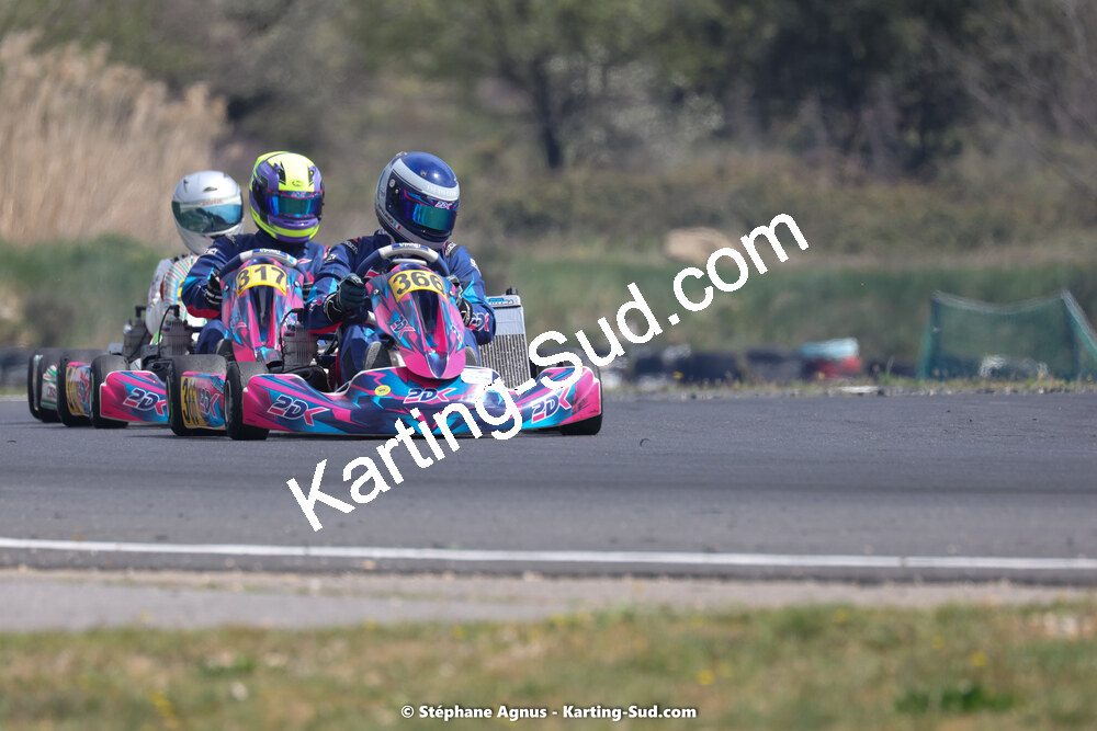 08 & 09/04/2023 : 3ème manche du Championnat du Sud à Fun Kart Brissac (photos Stéphane Agnus) 2023 — karting