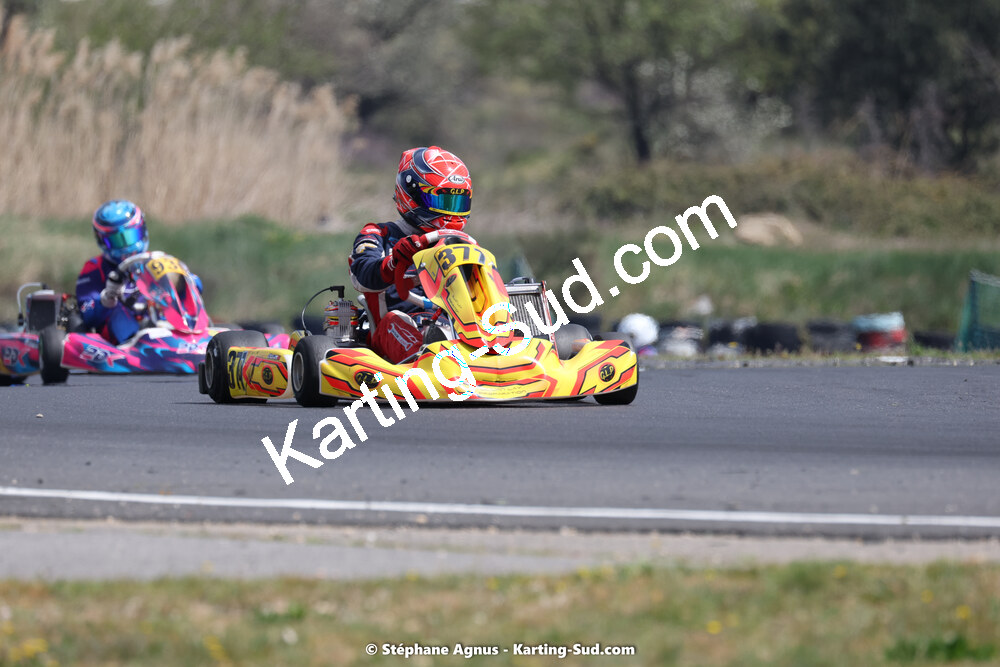 08 & 09/04/2023 : 3ème manche du Championnat du Sud à Fun Kart Brissac (photos Stéphane Agnus) 2023 — karting