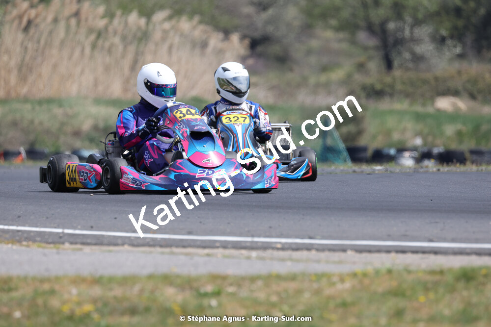 08 & 09/04/2023 : 3ème manche du Championnat du Sud à Fun Kart Brissac (photos Stéphane Agnus) 2023 — karting