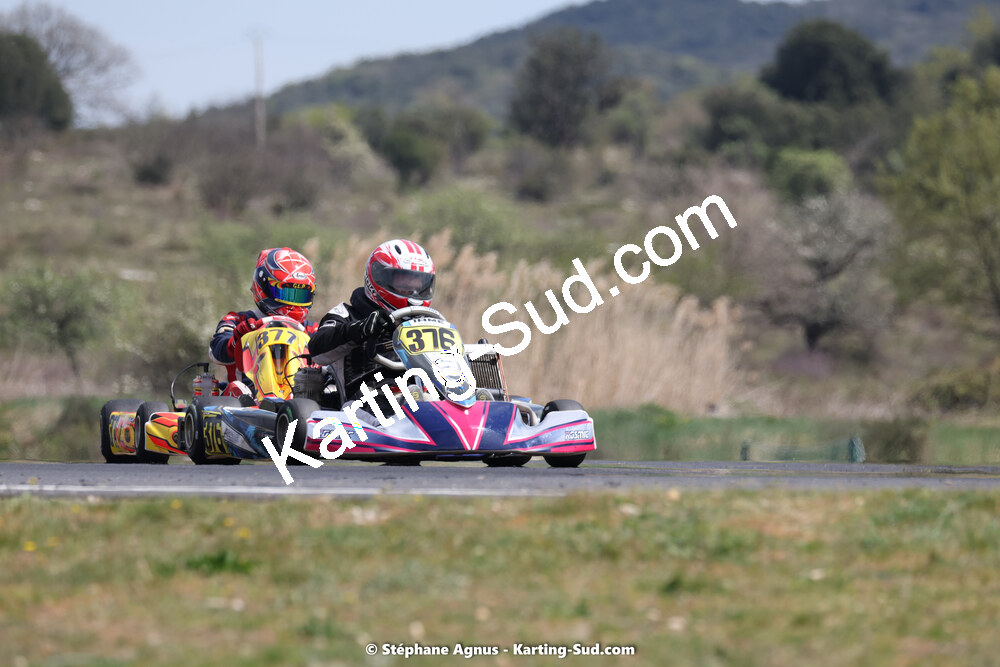 08 & 09/04/2023 : 3ème manche du Championnat du Sud à Fun Kart Brissac (photos Stéphane Agnus) 2023 — karting
