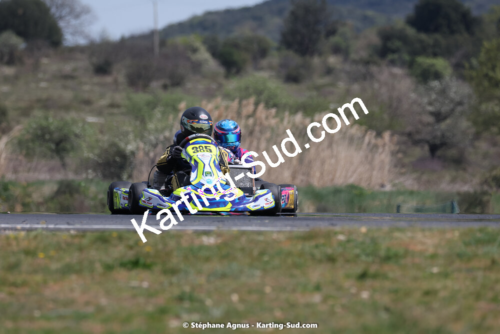 08 & 09/04/2023 : 3ème manche du Championnat du Sud à Fun Kart Brissac (photos Stéphane Agnus) 2023 — karting
