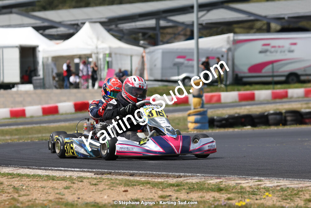 08 & 09/04/2023 : 3ème manche du Championnat du Sud à Fun Kart Brissac (photos Stéphane Agnus) 2023 — karting