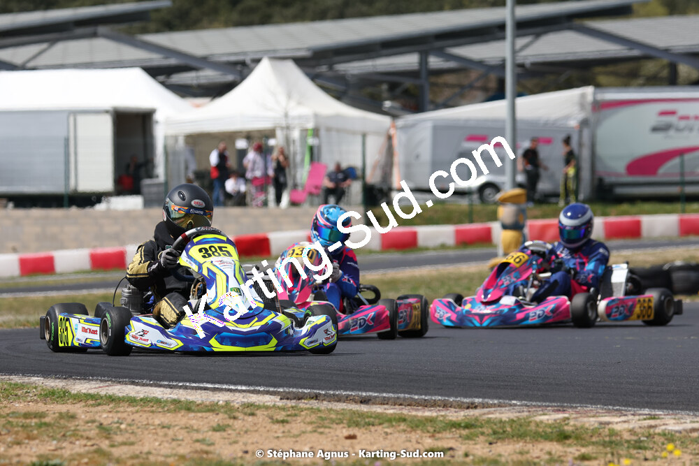 08 & 09/04/2023 : 3ème manche du Championnat du Sud à Fun Kart Brissac (photos Stéphane Agnus) 2023 — karting