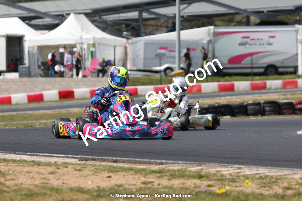 08 & 09/04/2023 : 3ème manche du Championnat du Sud à Fun Kart Brissac (photos Stéphane Agnus) 2023 — karting