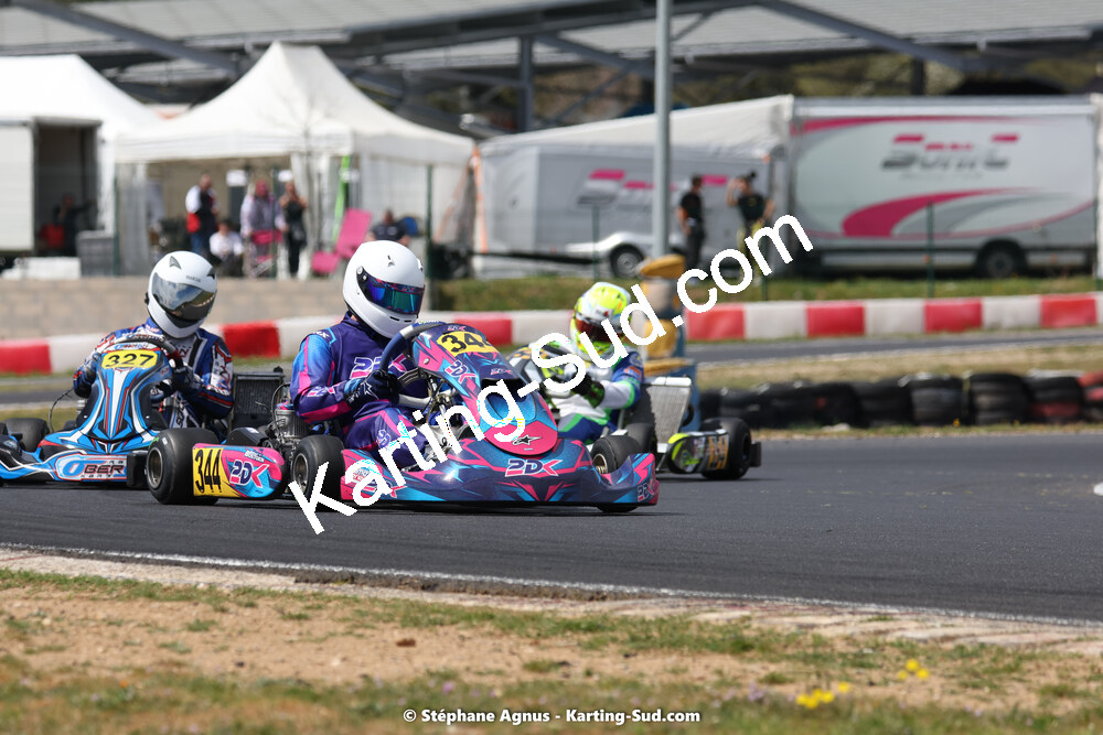 08 & 09/04/2023 : 3ème manche du Championnat du Sud à Fun Kart Brissac (photos Stéphane Agnus) 2023 — karting
