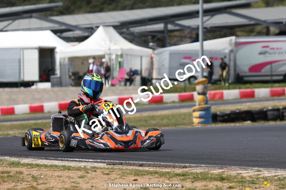 08 & 09/04/2023 : 3ème manche du Championnat du Sud à Fun Kart Brissac (photos Stéphane Agnus) 2023 — karting