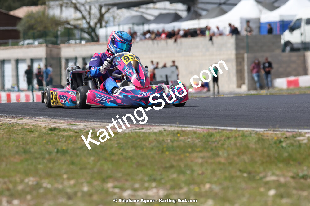 08 & 09/04/2023 : 3ème manche du Championnat du Sud à Fun Kart Brissac (photos Stéphane Agnus) 2023 — karting