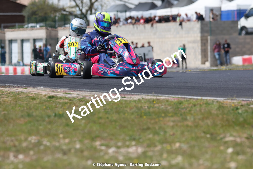 08 & 09/04/2023 : 3ème manche du Championnat du Sud à Fun Kart Brissac (photos Stéphane Agnus) 2023 — karting