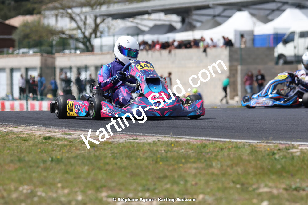 08 & 09/04/2023 : 3ème manche du Championnat du Sud à Fun Kart Brissac (photos Stéphane Agnus) 2023 — karting