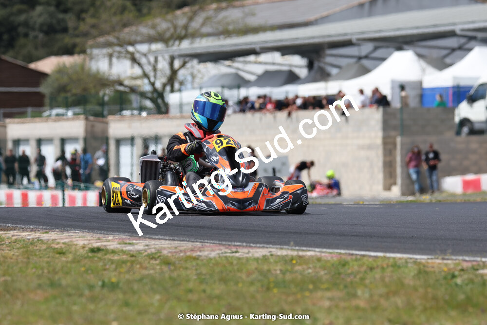 08 & 09/04/2023 : 3ème manche du Championnat du Sud à Fun Kart Brissac (photos Stéphane Agnus) 2023 — karting