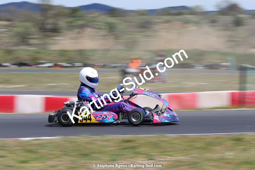 08 & 09/04/2023 : 3ème manche du Championnat du Sud à Fun Kart Brissac (photos Stéphane Agnus) 2023 — karting