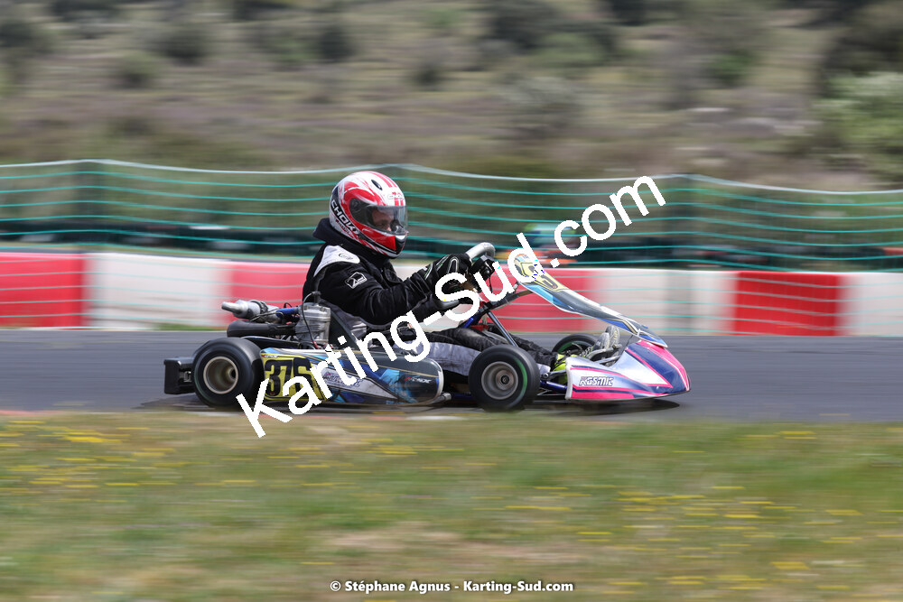 08 & 09/04/2023 : 3ème manche du Championnat du Sud à Fun Kart Brissac (photos Stéphane Agnus) 2023 — karting