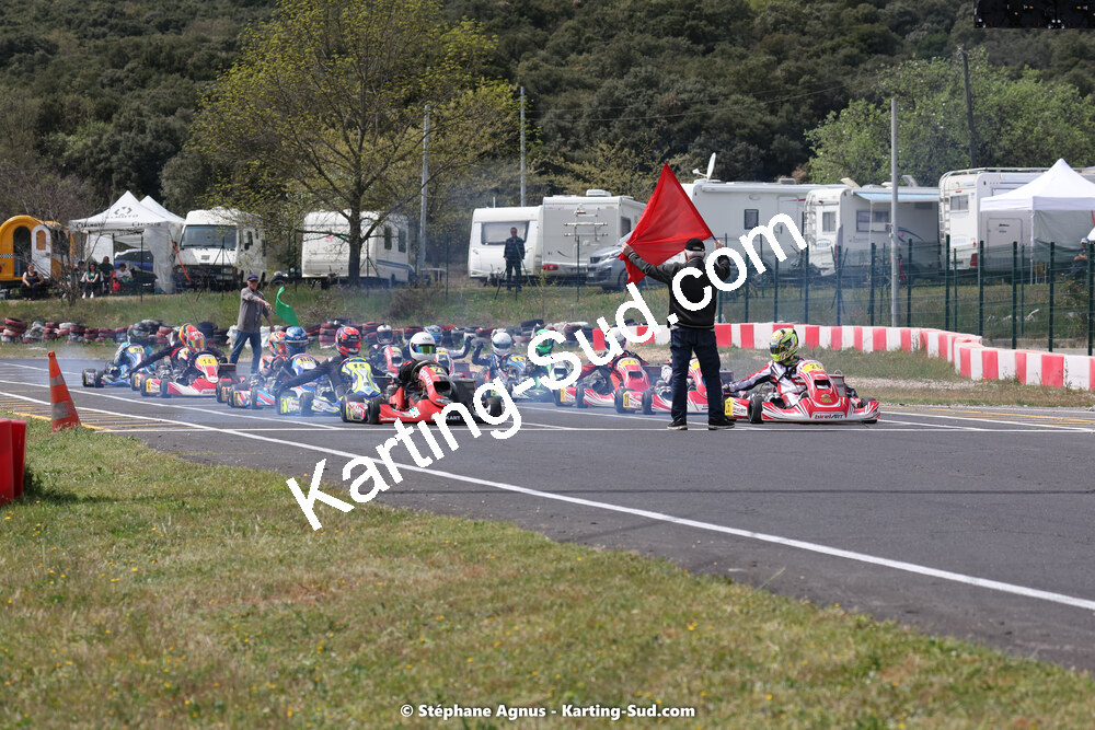 08 & 09/04/2023 : 3ème manche du Championnat du Sud à Fun Kart Brissac (photos Stéphane Agnus) 2023 — karting