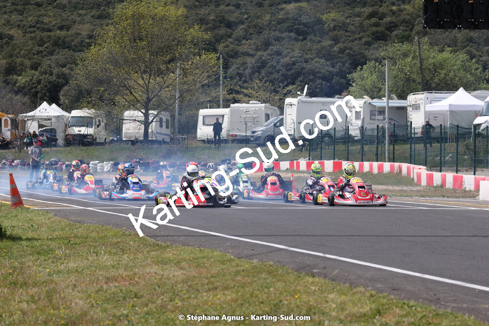 08 & 09/04/2023 : 3ème manche du Championnat du Sud à Fun Kart Brissac (photos Stéphane Agnus) 2023 — karting