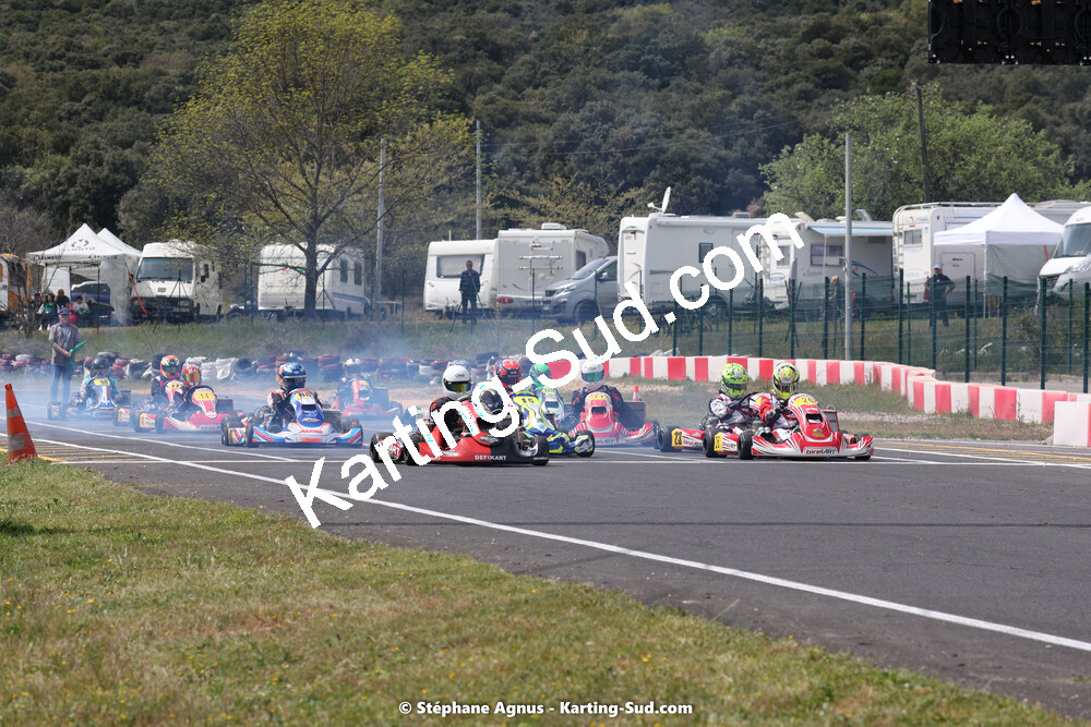 08 & 09/04/2023 : 3ème manche du Championnat du Sud à Fun Kart Brissac (photos Stéphane Agnus) 2023 — karting