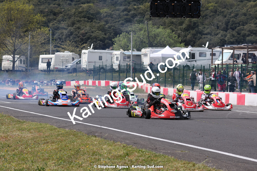 08 & 09/04/2023 : 3ème manche du Championnat du Sud à Fun Kart Brissac (photos Stéphane Agnus) 2023 — karting