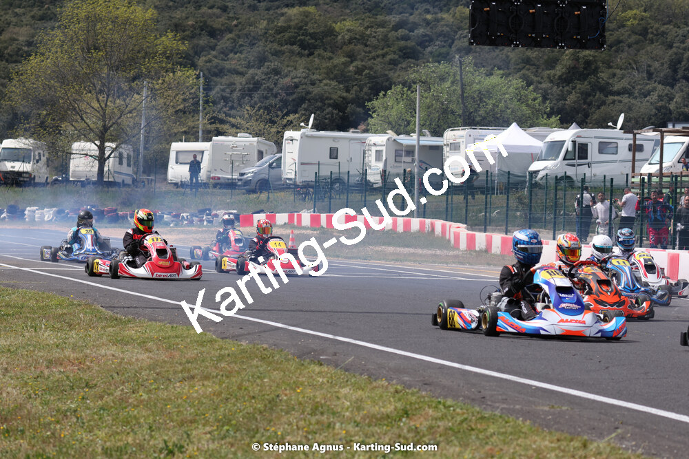 08 & 09/04/2023 : 3ème manche du Championnat du Sud à Fun Kart Brissac (photos Stéphane Agnus) 2023 — karting