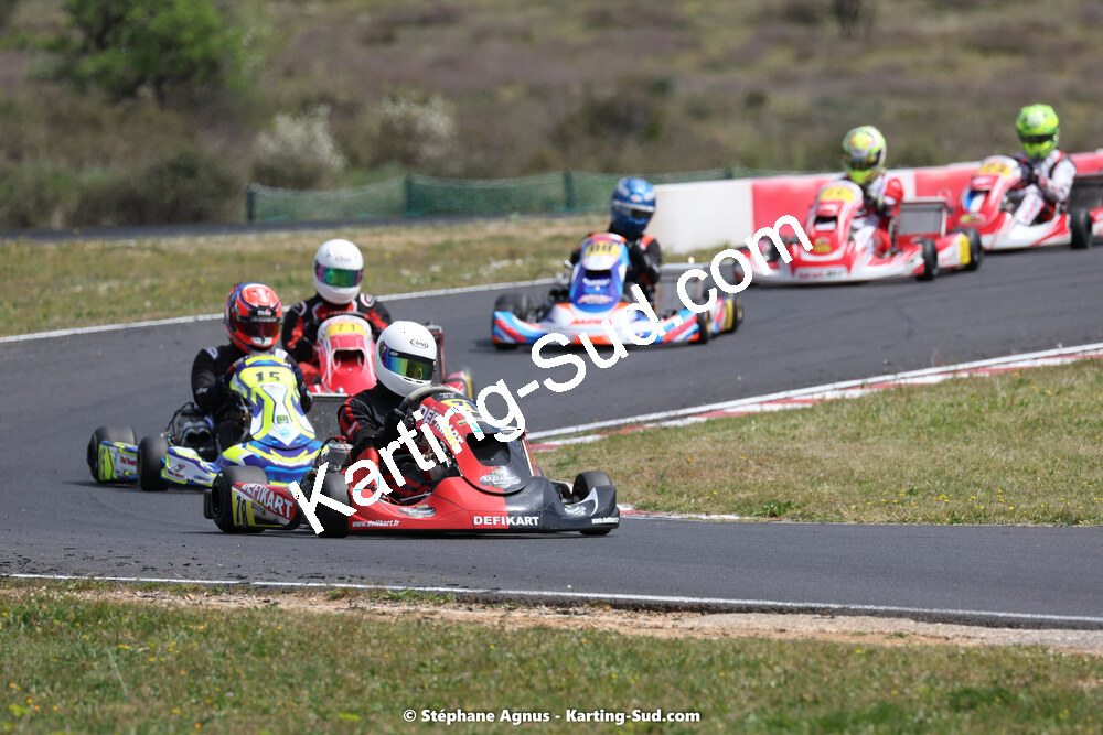 08 & 09/04/2023 : 3ème manche du Championnat du Sud à Fun Kart Brissac (photos Stéphane Agnus) 2023 — karting
