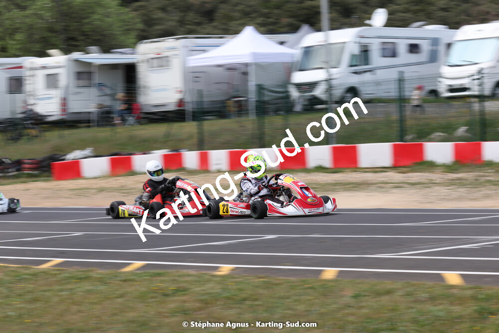 08 & 09/04/2023 : 3ème manche du Championnat du Sud à Fun Kart Brissac (photos Stéphane Agnus) 2023 — karting