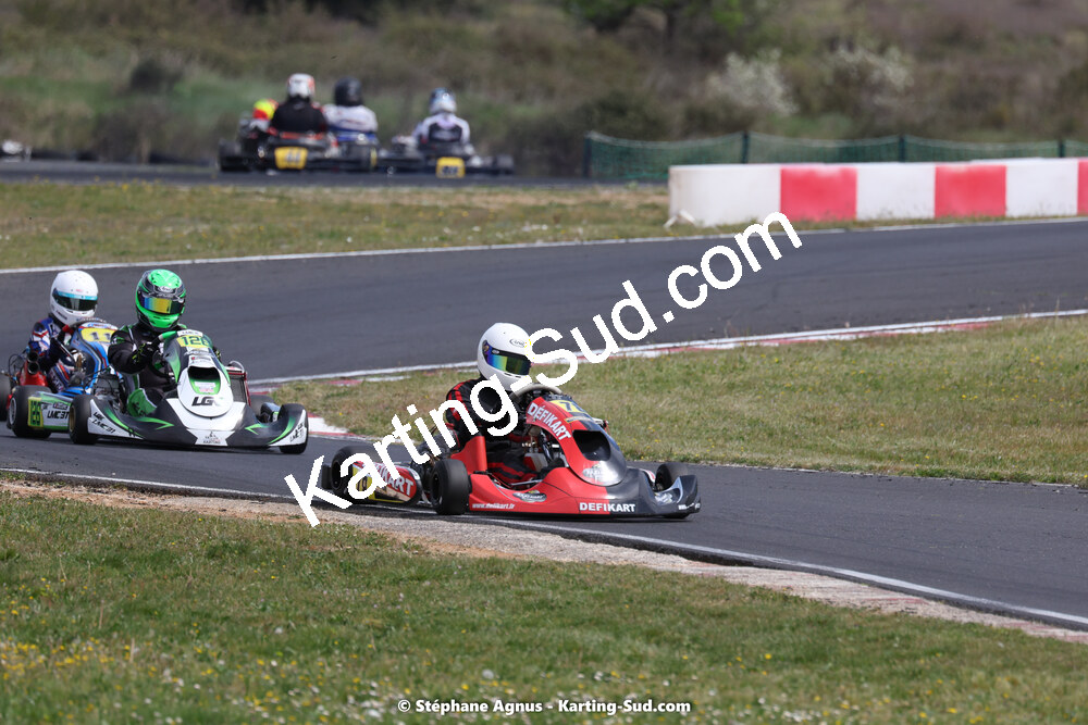 08 & 09/04/2023 : 3ème manche du Championnat du Sud à Fun Kart Brissac (photos Stéphane Agnus) 2023 — karting