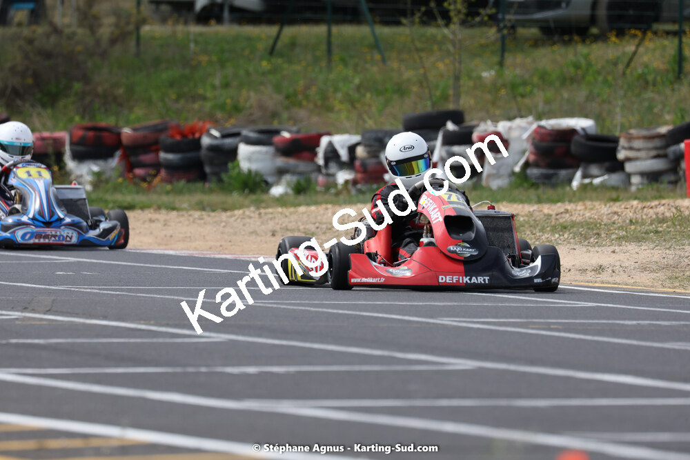 08 & 09/04/2023 : 3ème manche du Championnat du Sud à Fun Kart Brissac (photos Stéphane Agnus) 2023 — karting