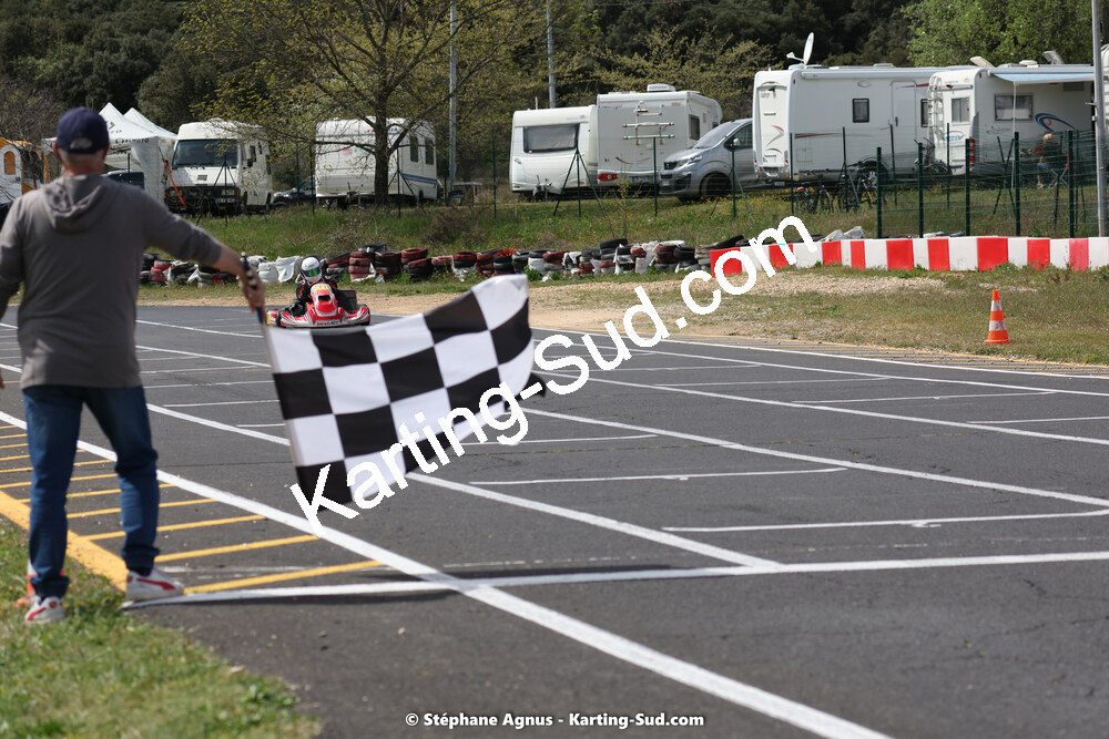 08 & 09/04/2023 : 3ème manche du Championnat du Sud à Fun Kart Brissac (photos Stéphane Agnus) 2023 — karting