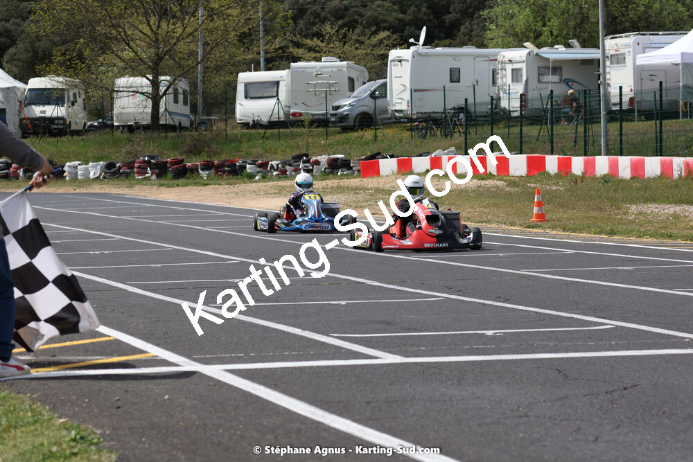 08 & 09/04/2023 : 3ème manche du Championnat du Sud à Fun Kart Brissac (photos Stéphane Agnus) 2023 — karting