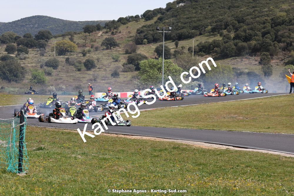 08 & 09/04/2023 : 3ème manche du Championnat du Sud à Fun Kart Brissac (photos Stéphane Agnus) 2023 — karting