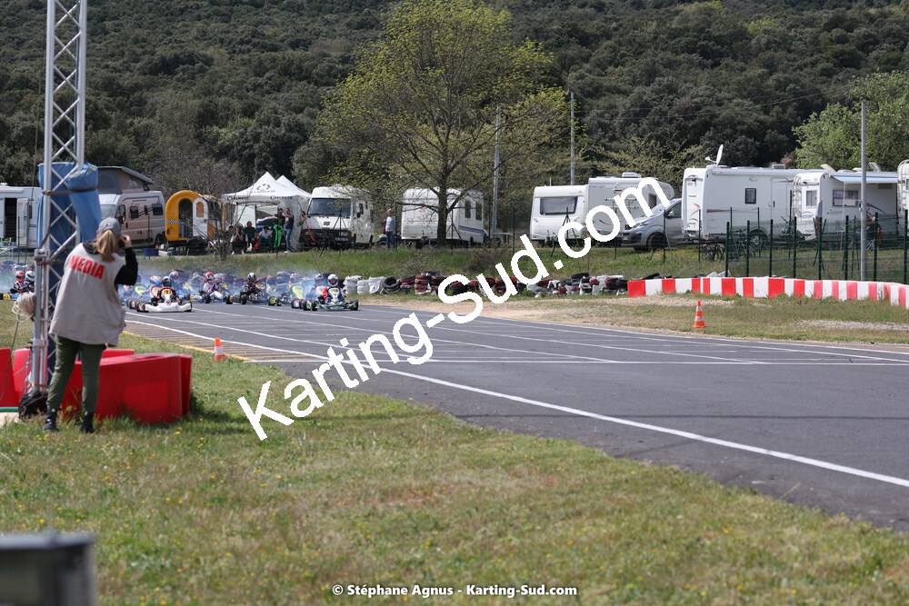 08 & 09/04/2023 : 3ème manche du Championnat du Sud à Fun Kart Brissac (photos Stéphane Agnus) 2023 — karting