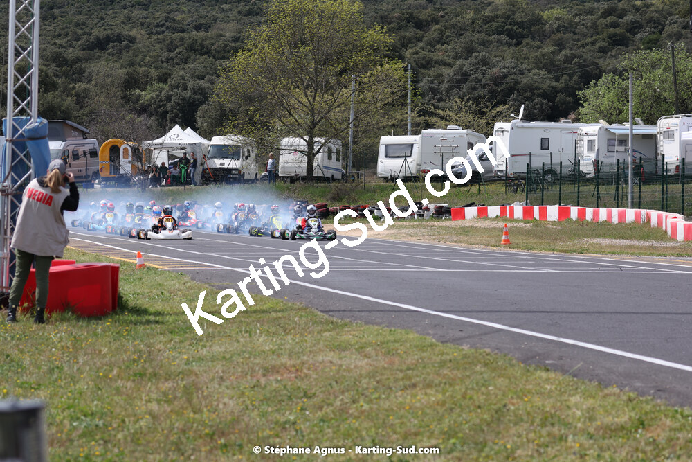 08 & 09/04/2023 : 3ème manche du Championnat du Sud à Fun Kart Brissac (photos Stéphane Agnus) 2023 — karting