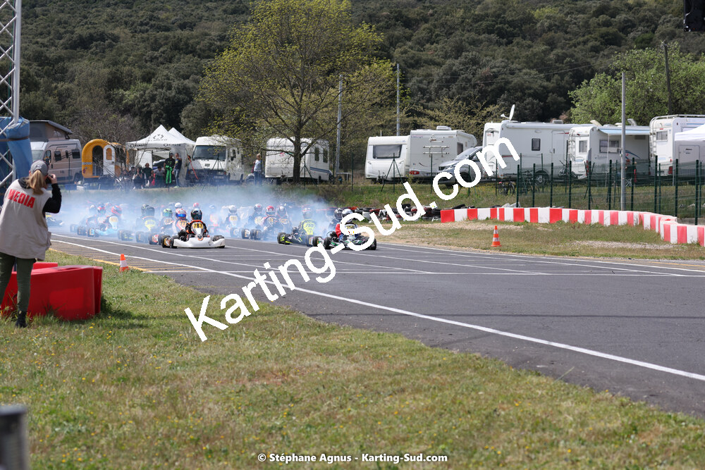 08 & 09/04/2023 : 3ème manche du Championnat du Sud à Fun Kart Brissac (photos Stéphane Agnus) 2023 — karting
