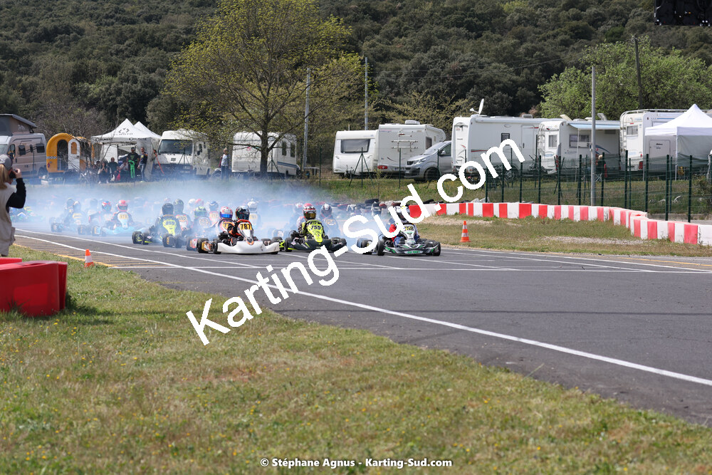 08 & 09/04/2023 : 3ème manche du Championnat du Sud à Fun Kart Brissac (photos Stéphane Agnus) 2023 — karting