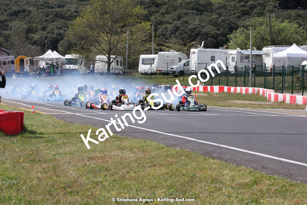 08 & 09/04/2023 : 3ème manche du Championnat du Sud à Fun Kart Brissac (photos Stéphane Agnus) 2023 — karting