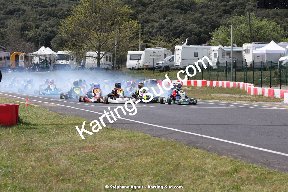 08 & 09/04/2023 : 3ème manche du Championnat du Sud à Fun Kart Brissac (photos Stéphane Agnus) 2023 — karting