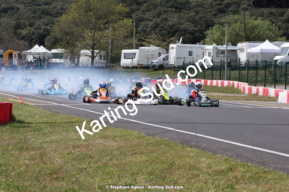 08 & 09/04/2023 : 3ème manche du Championnat du Sud à Fun Kart Brissac (photos Stéphane Agnus) 2023 — karting