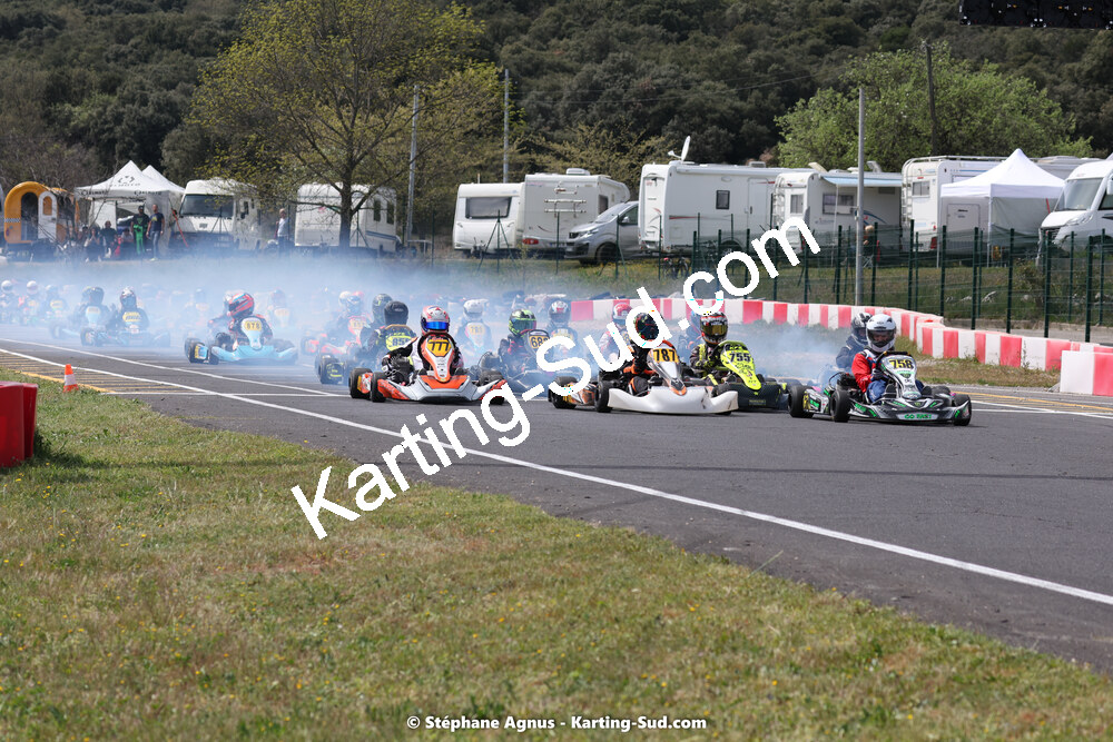 08 & 09/04/2023 : 3ème manche du Championnat du Sud à Fun Kart Brissac (photos Stéphane Agnus) 2023 — karting