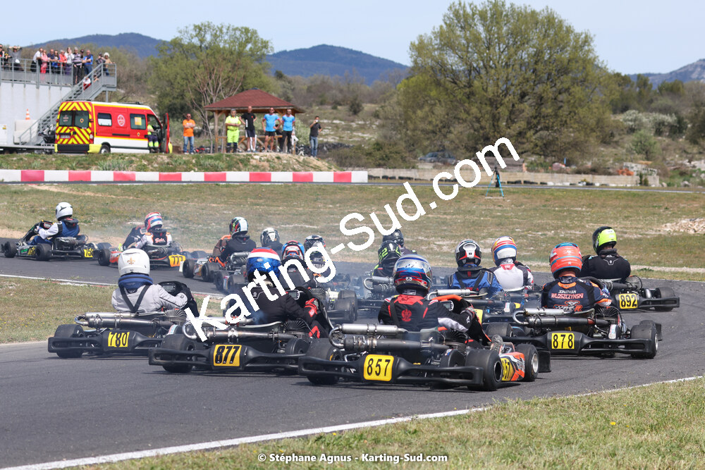 08 & 09/04/2023 : 3ème manche du Championnat du Sud à Fun Kart Brissac (photos Stéphane Agnus) 2023 — karting