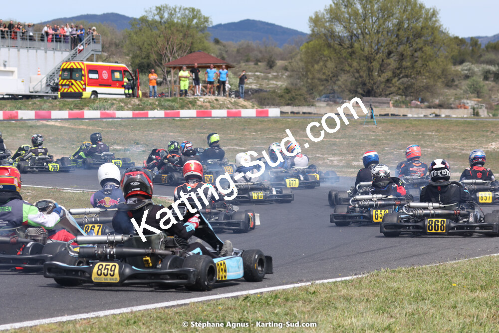 08 & 09/04/2023 : 3ème manche du Championnat du Sud à Fun Kart Brissac (photos Stéphane Agnus) 2023 — karting