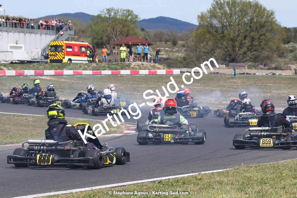08 & 09/04/2023 : 3ème manche du Championnat du Sud à Fun Kart Brissac (photos Stéphane Agnus) 2023 — karting