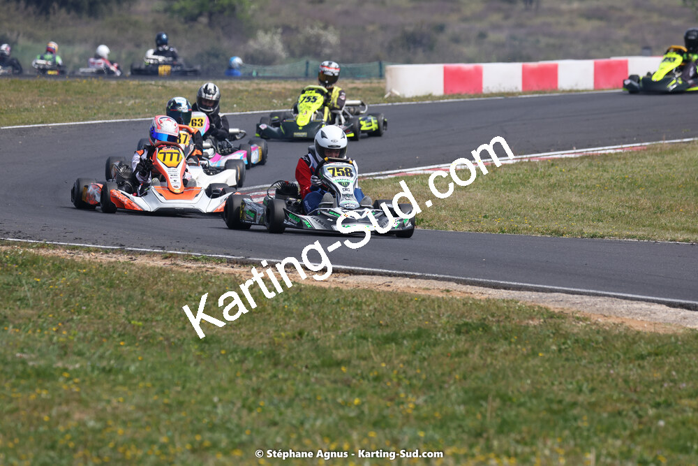 08 & 09/04/2023 : 3ème manche du Championnat du Sud à Fun Kart Brissac (photos Stéphane Agnus) 2023 — karting