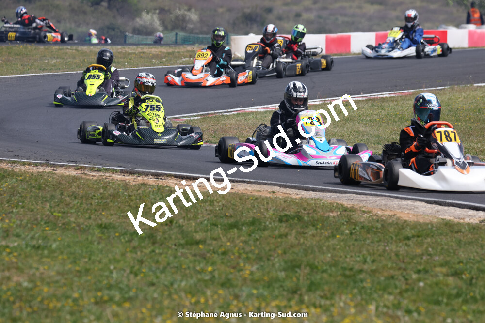 08 & 09/04/2023 : 3ème manche du Championnat du Sud à Fun Kart Brissac (photos Stéphane Agnus) 2023 — karting