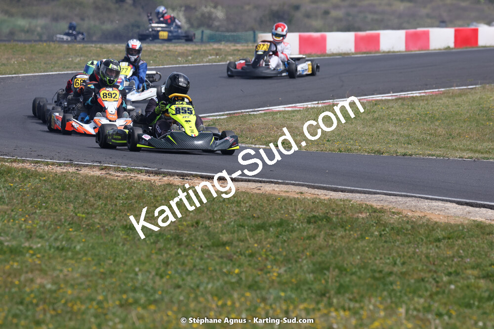 08 & 09/04/2023 : 3ème manche du Championnat du Sud à Fun Kart Brissac (photos Stéphane Agnus) 2023 — karting