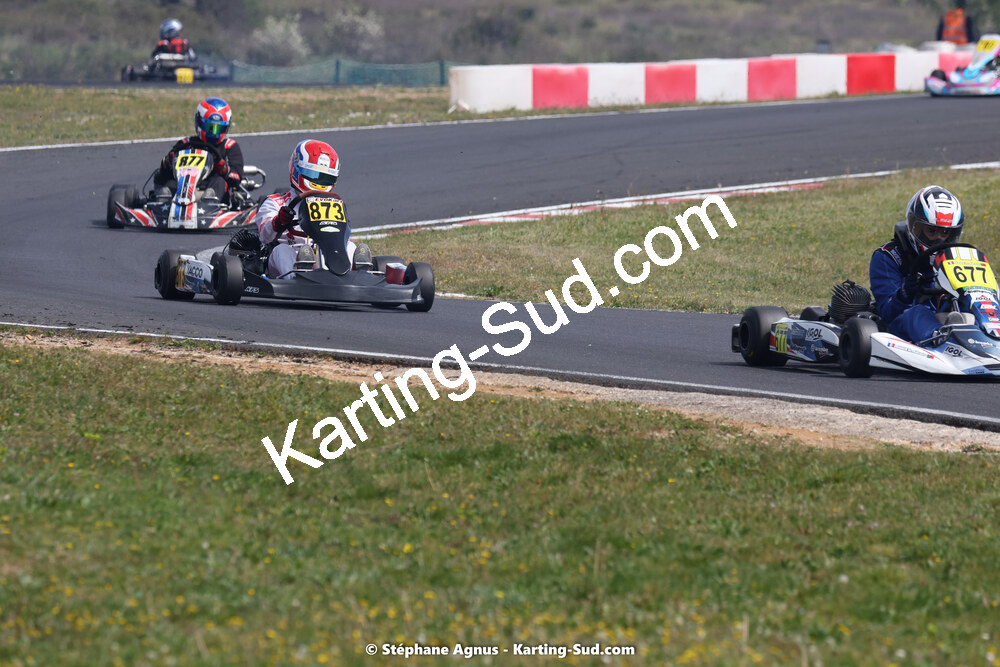 08 & 09/04/2023 : 3ème manche du Championnat du Sud à Fun Kart Brissac (photos Stéphane Agnus) 2023 — karting