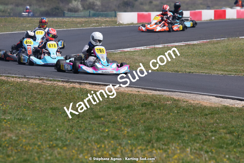 08 & 09/04/2023 : 3ème manche du Championnat du Sud à Fun Kart Brissac (photos Stéphane Agnus) 2023 — karting